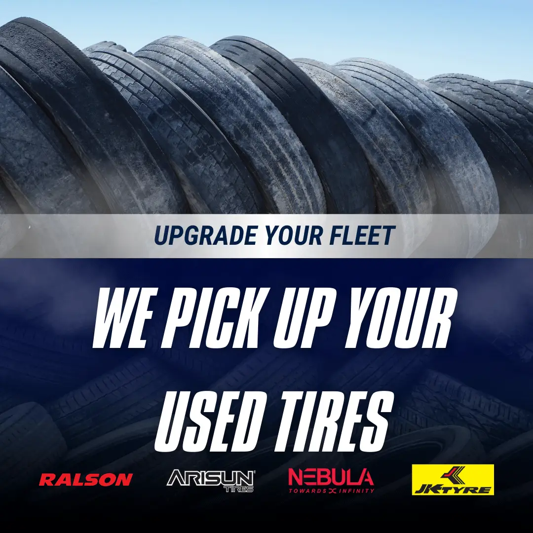 Pick up old tires