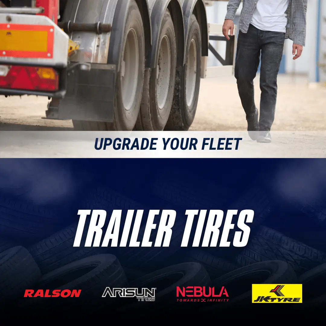 semi-truck and trailer tires